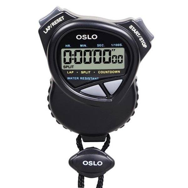 Robic Robic 1574376 Robic Dual Stopwatch & Countdown Timer - 1000W; Black 1574376